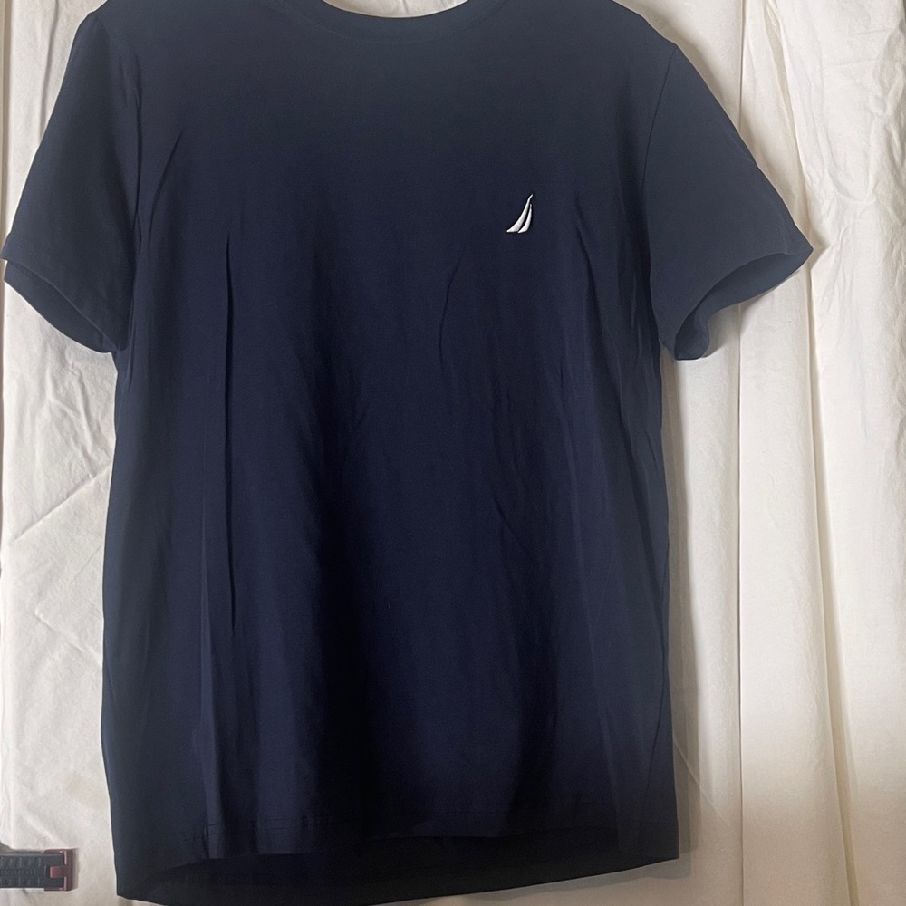 Nautica Dark Blue Men's Short Sleeve Tee